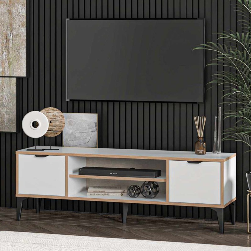 TV Stand Arden - White White