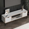 TV Stand Arden - White White