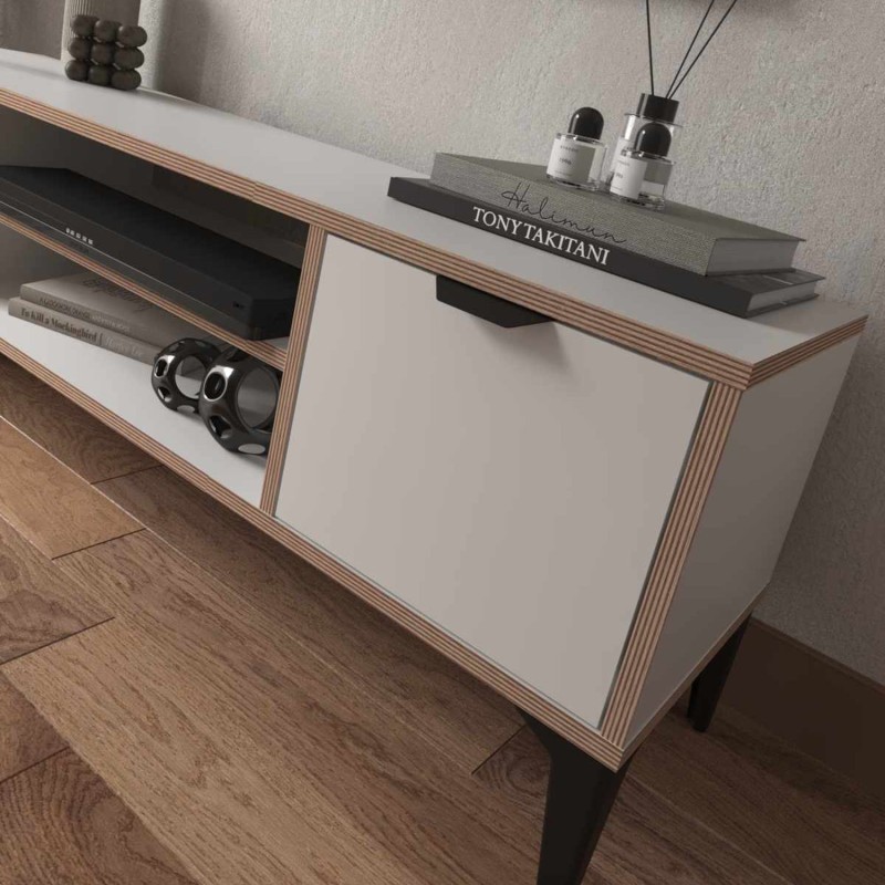 TV Stand Arden - White White