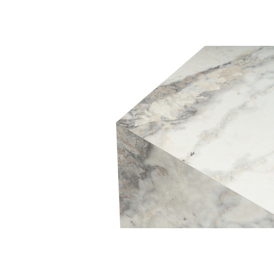 Hanah Home Side Table Set Küp Set - Freesia Freesia Marble