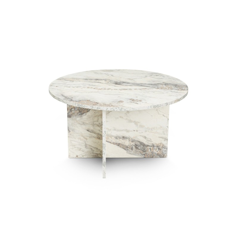 Hanah Home Coffee Table Harmoni Freesia Marble