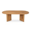 Hanah Home Coffee Table Oval Lute