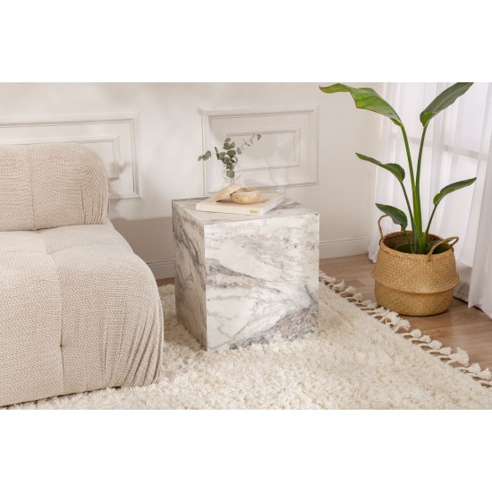 Hanah Home Side Table Küp - Freesia Freesia Marble