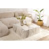 Hanah Home Coffee Table Prizma Freesia Marble