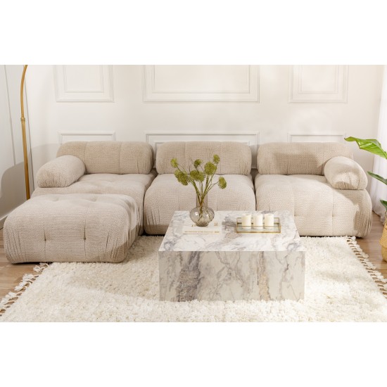 Coffee Table Prizma Freesia Marble Hanah Home Coffee Table Prizma Freesia Marble