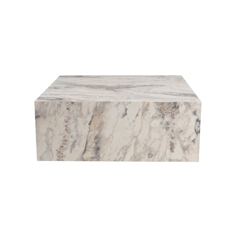 Hanah Home Coffee Table Prizma Freesia Marble