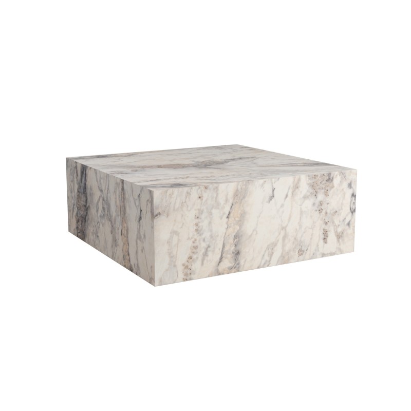 Hanah Home Coffee Table Prizma Freesia Marble