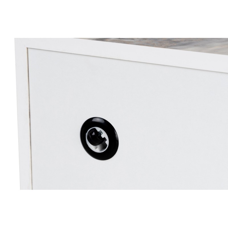 Hanah Home Coffee Table Prizma Freesia Marble