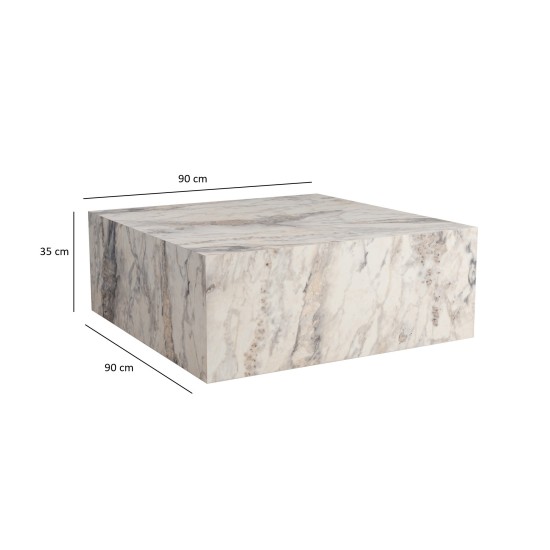 Coffee Table Prizma Freesia Marble Hanah Home Coffee Table Prizma Freesia Marble