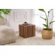 Hanah Home Side Table Küp - Walnut Walnut