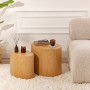 Side Table Set Elipse Set - Oak Oak
