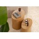 Hanah Home Side Table Set Elipse Set - Oak Oak