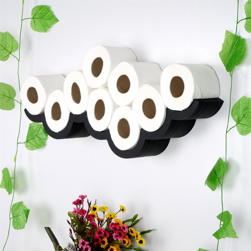 Hanah Home Toilet Paper Holder Wc018 Black