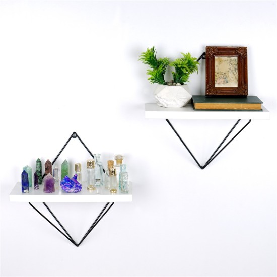 Decorative Wooden Wall Shelf Wr060 Black
White Decorative Wooden Wall Shelf Wr060 Black
White