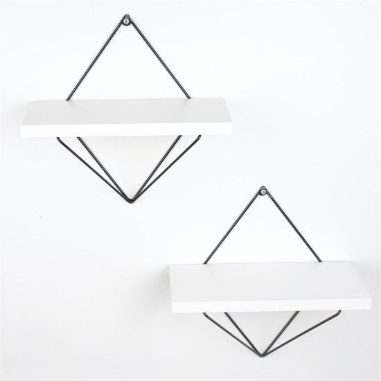 Decorative Wooden Wall Shelf Wr060 Black
White Decorative Wooden Wall Shelf Wr060 Black
White