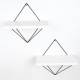 Decorative Wooden Wall Shelf Wr060 Black
White Decorative Wooden Wall Shelf Wr060 Black
White