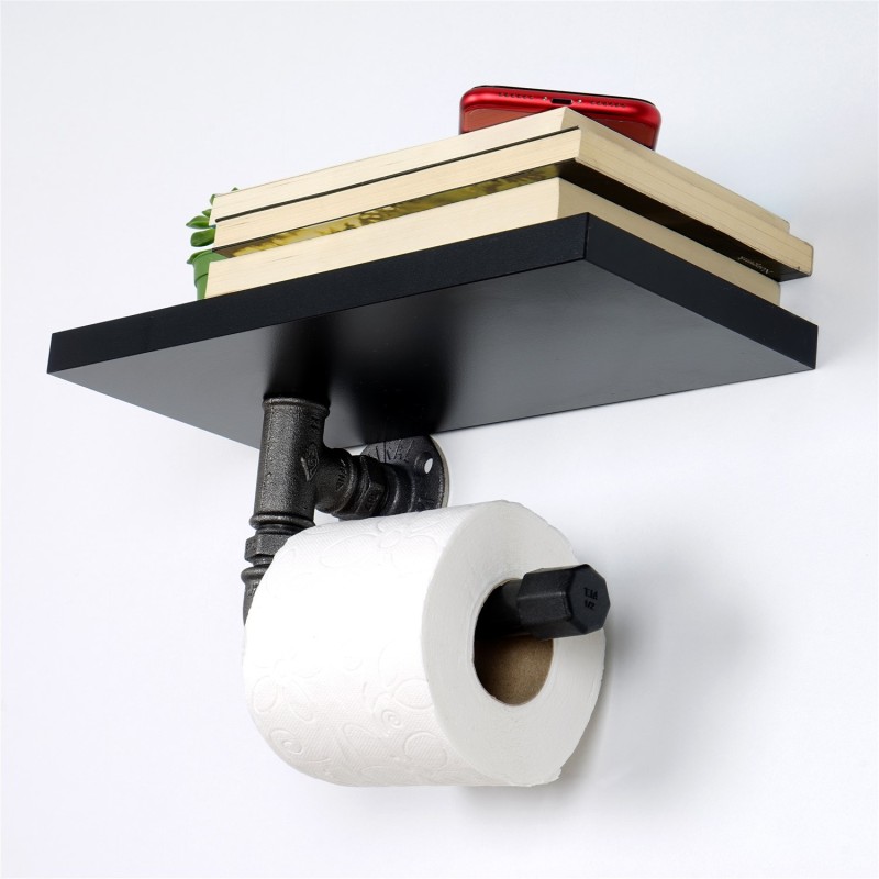 Toilet Paper Holder Boruraf239 Black
Silver