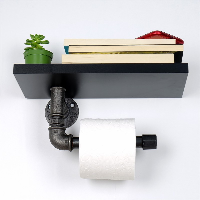 Toilet Paper Holder Boruraf239 Black
Silver