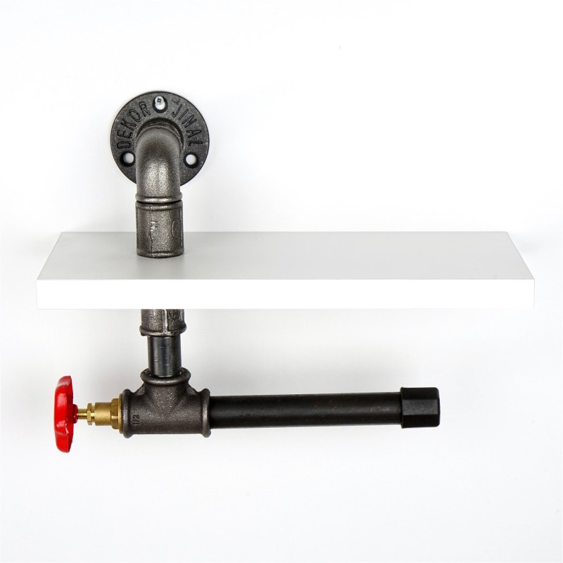 Toilet Paper Holder Boruraf244 White