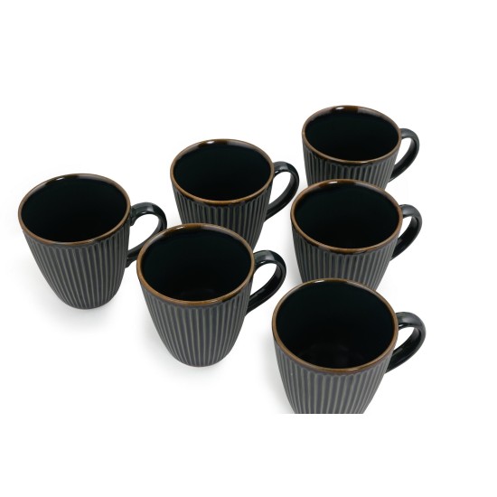 Mug Set (6 Pieces) ST057006FRA5A839700MAET900 Green Hermia Mug Set (6 Pieces) ST057006FRA5A839700MAET900 Green