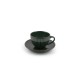 Hermia Tea Cup Set (12 Pieces) TC057012FRA5A839700MATT300 Green