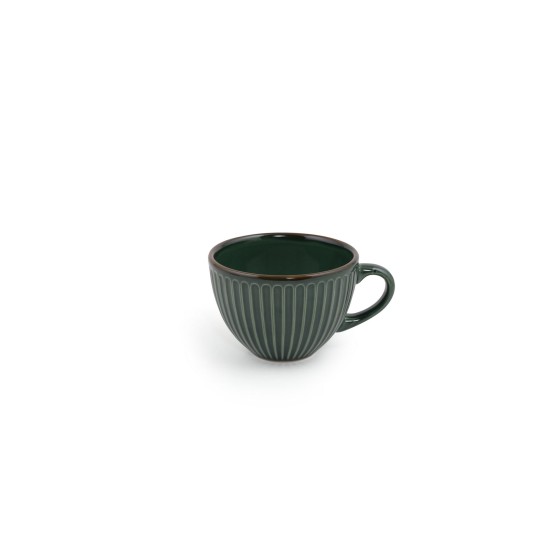 Hermia Tea Cup Set (12 Pieces) TC057012FRA5A839700MATT300 Green