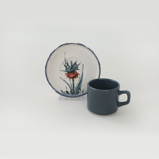 Hermia Tea Cup Set (12 Pieces) TC038312F88XAD01M00MATCS00 Multicolor