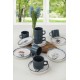 Hermia Tea Cup Set (12 Pieces) TC038312F88XAD01M00MATCS00 Multicolor