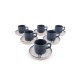 Hermia Tea Cup Set (12 Pieces) TC038312F88XAD01M00MATCS00 Multicolor