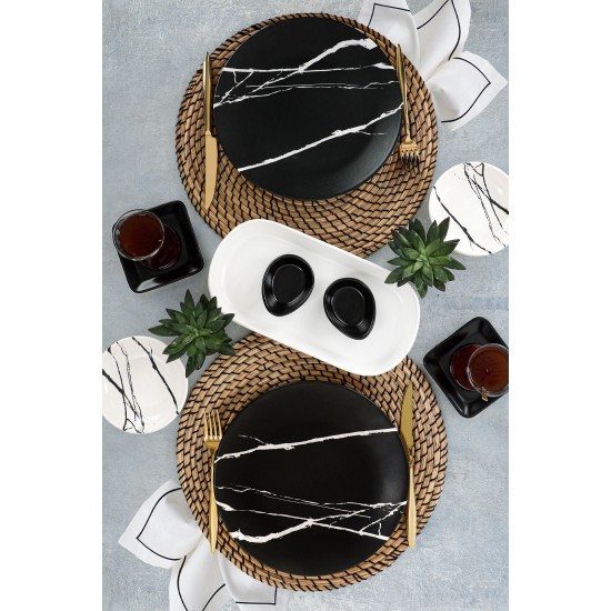 Breakfast Set (11 Pieces) TV040011F26MADM8500MASEN00 Black
White Hermia Breakfast Set (11 Pieces) TV040011F26MADM8500MASEN00 Black
White