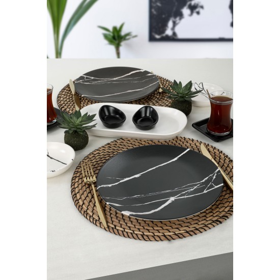 Breakfast Set (11 Pieces) TV040011F26MADM8500MASEN00 Black
White Hermia Breakfast Set (11 Pieces) TV040011F26MADM8500MASEN00 Black
White