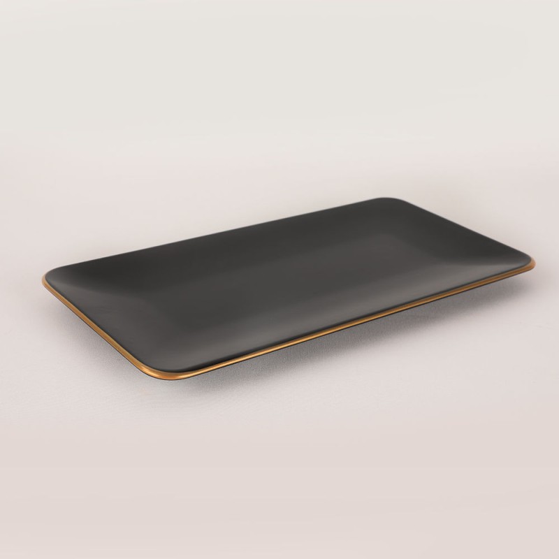 Σετ Πιάτα Κεραμικά (44 Τεμάχια) - Black