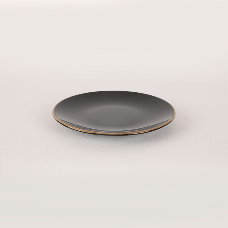 Σετ Πιάτα Κεραμικά (44 Τεμάχια) - Black