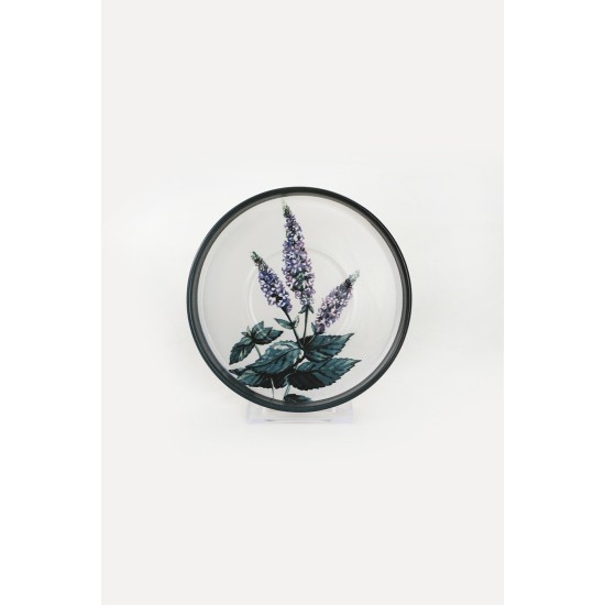 Σετ Φλυτζάνια Καφέ Πορσελάνη (12 Τεμάχια) - White Green Purple Black
