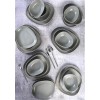 Hermia Ceramic Dinner Set (24 Pieces) CTKYEMEKTETRA6470000000024 Grey
