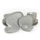 Ceramic Dinner Set (24 Pieces) CTKYEMEKTETRA6470000000024 Grey Hermia Ceramic Dinner Set (24 Pieces) CTKYEMEKTETRA6470000000024 Grey