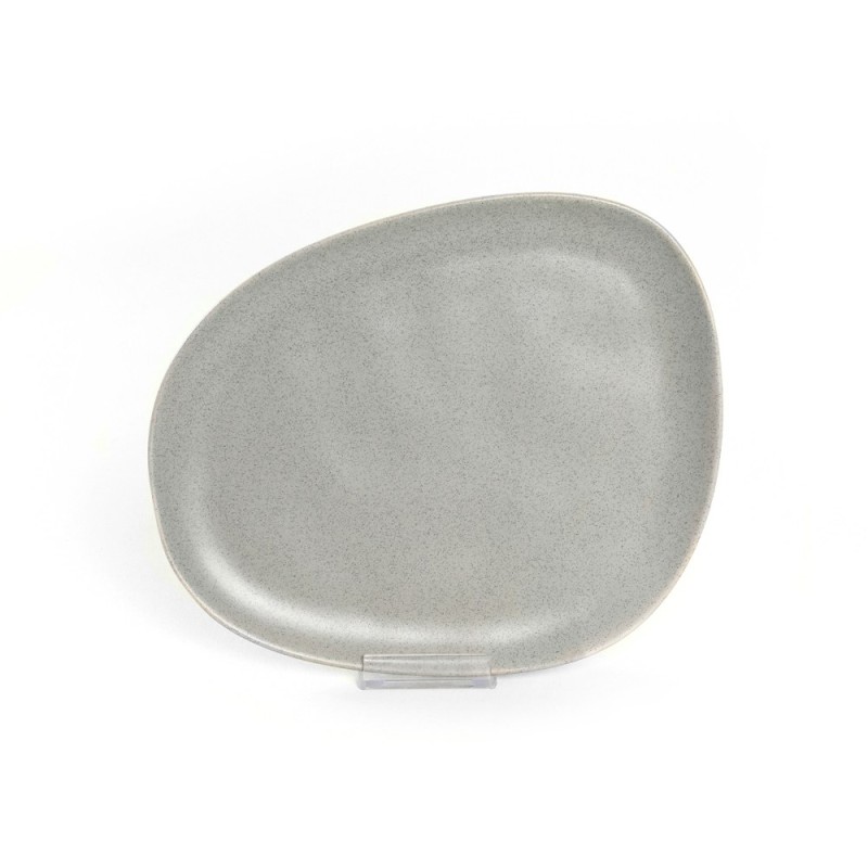 Hermia Ceramic Dinner Set (24 Pieces) CTKYEMEKTETRA6470000000024 Grey