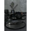 Hermia Ceramic Dinner Set (18 Pieces) X0001347100000000000000000 Black