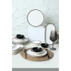 Hermia Breakfast Set (18 Pieces) X0001480300000000000000000 Black
White