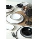 Hermia Breakfast Set (18 Pieces) X0001480300000000000000000 Black
White