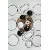 Hermia Breakfast Set (18 Pieces) X0001480300000000000000000 Black
White