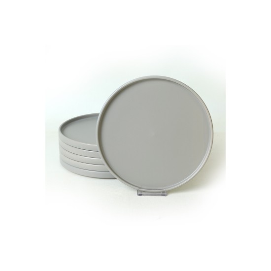 Service Plate Set (6 Pieces) ST038006F995A000000MAS3T00 Matte Grey Hermia Service Plate Set (6 Pieces) ST038006F995A000000MAS3T00 Matte Grey