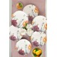 Hermia Cake Serving Set (6 Pieces) ST040206F022AJ47700MASD400 Matte White