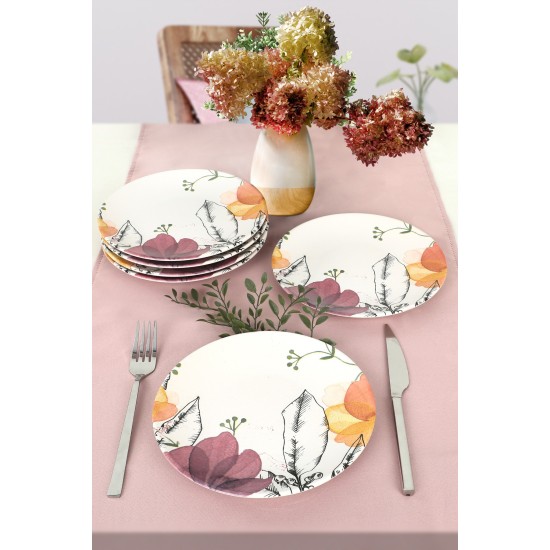 Hermia Cake Serving Set (6 Pieces) ST040206F022AJ47700MASD400 Matte White