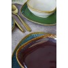 Σετ Πιάτα Κεραμικά (24 Τεμάχια) - Multicolor