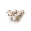 Hermia Tea Cup Set (12 Pieces) X00017458 Transparent