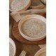 Hermia Ceramic Bowl Set (6 Pieces) X00017907 Cream