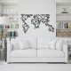 Decorative Metal Wall Accessory World Map Metal Decor 4 Black