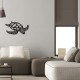 Wallxpert Decorative Metal Wall Accessory Caretta Caretta Black