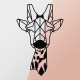 Decorative Metal Wall Accessory Gıraffe Metal Decor Black Decorative Metal Wall Accessory Gıraffe Metal Decor Black